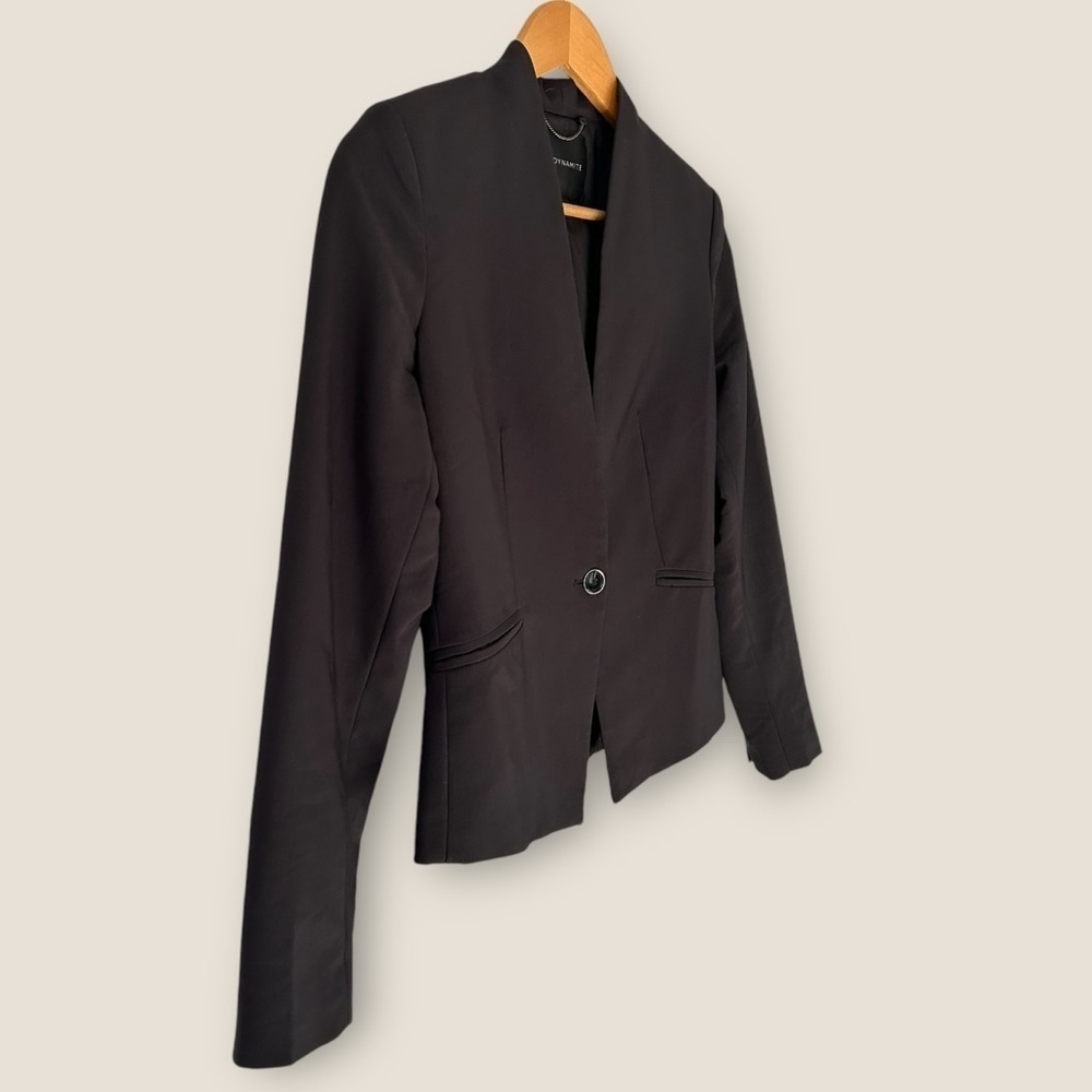 Dynamite Black Blazer - Picture 4 of 7